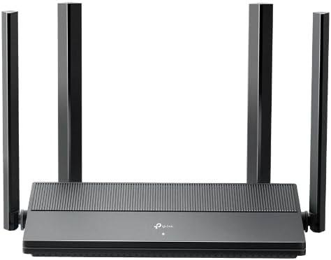 TP-Link EX1500 Roteador Wi-Fi 6 AX1500 Dual Band, 4 Portas Gigabit, EasyMesh, Cobertura de Até 140 m² e Conexão para Até 60 Dispositivos