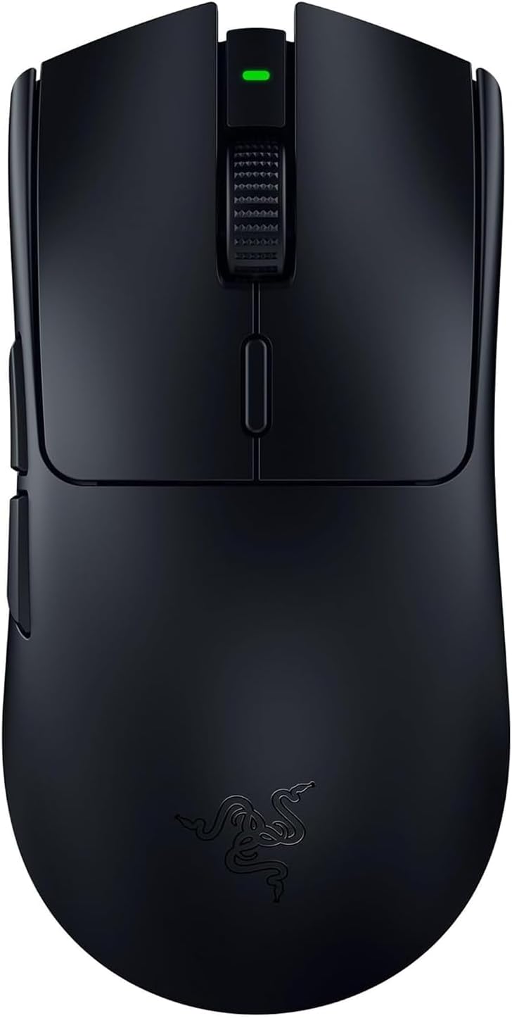 RAZER Viper V3 HyperSpeed Rato sem fios para desportos, sensor ótico Focus Pro 30K, bateria de até 280 horas de duração, interruptores mecânicos de rato Gen-2, verdadeira sondagem de 4000 Hz, preto