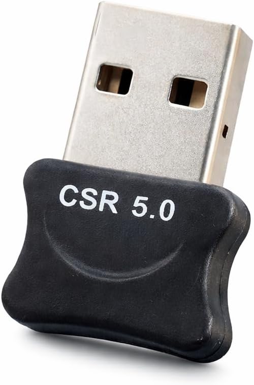 Adaptador USB Bluetooth 5.0 para PC/Notebook | Alta Velocidade | Compatível com Fones, Mouse, Teclado, Windows/Linux