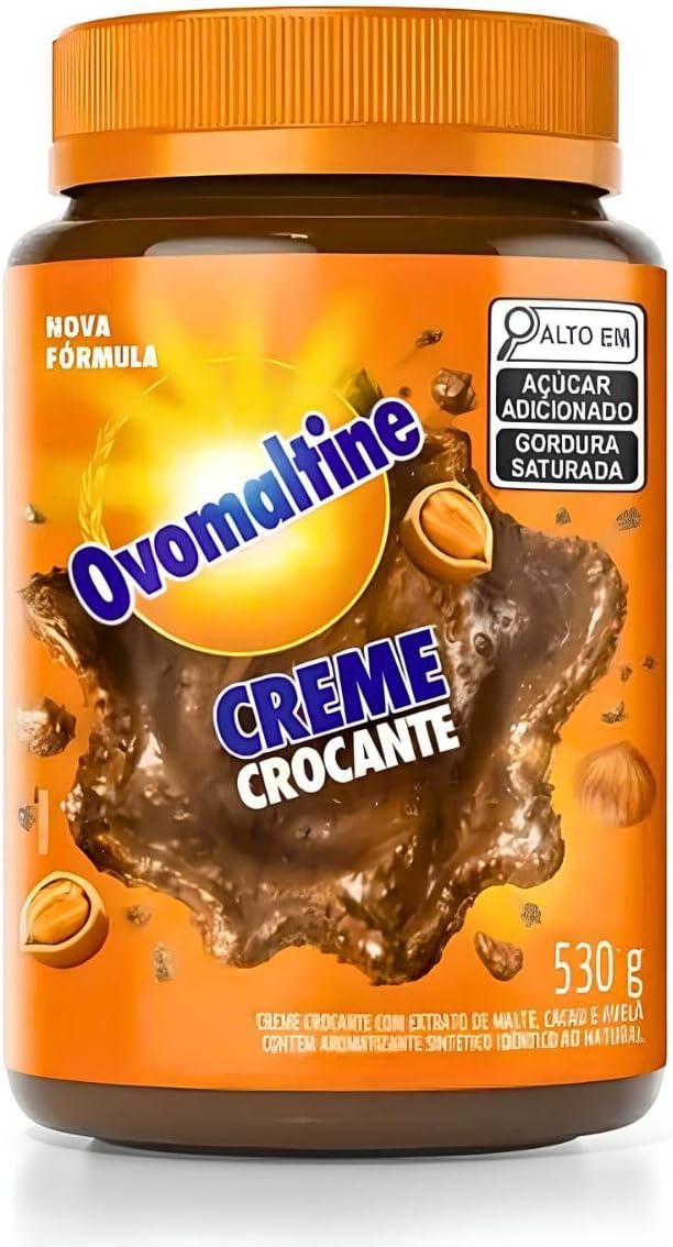 Creme Crocante Ovomaltine Pote 530g