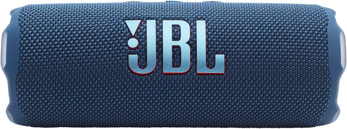 JBL, Caixa de Som, Flip 7, Bluetooth, Portátil, À Prova D'água e Poeira, Bateria de até 16h, Auracast, Som JBL Pro, AI Sound Boost, 25 W RMS - Azul