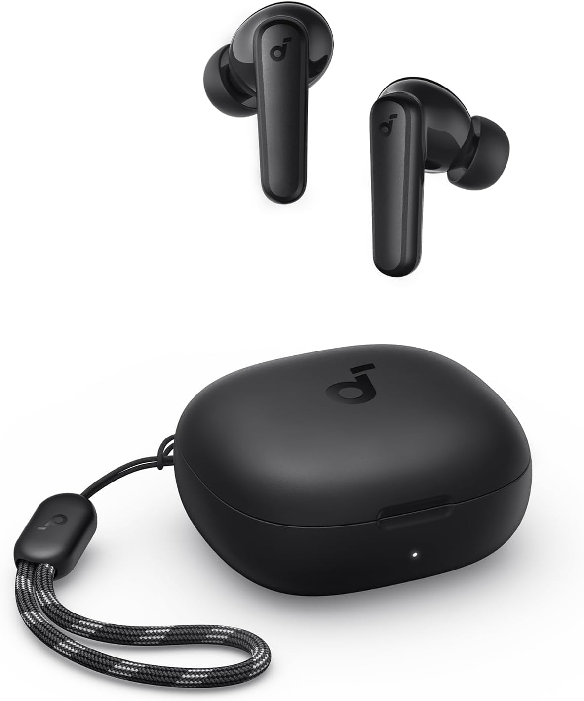 soundcore P20i da Anker, Fone de Ouvido Bluetooth 5.3 Sem Fio, 2 Mics IA | Bass UP, Graves Potentes, Drivers de 10mm, 30H, Resistência à Água TWS, Personalização de Som via App para Academia, IPX5