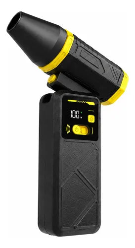 Soprador Turbo Sem Fio 130000rpm Bico 90° Teclado