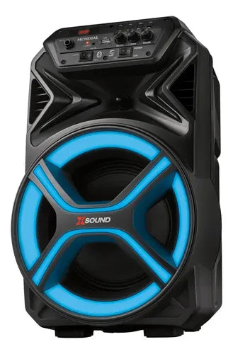 Caixa Amplificada Cm-400-l 400w Rms Preta Mondial Bivolt Preto