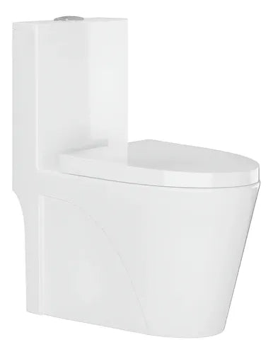 Vaso Sanitário Tubrax Monobloco VAB0002 Caixa Acoplada Completo Privada Cor Branco
