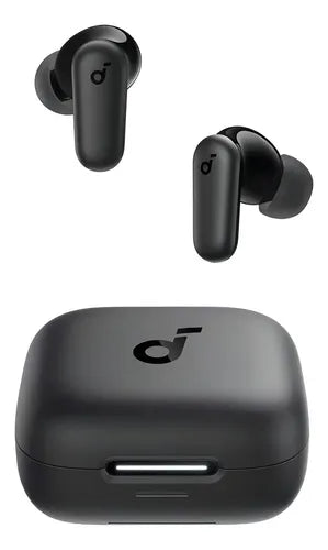 Fone de Ouvido Bluetooth 5.4 soundcore P30i da Anker, Cancelamento de Ruído Adaptativo, Graves Poderosos, 45H de Reprodução, Estojo 2-em-1 com Suporte para Celular, IP54, Fone sem fio TWS, Preto