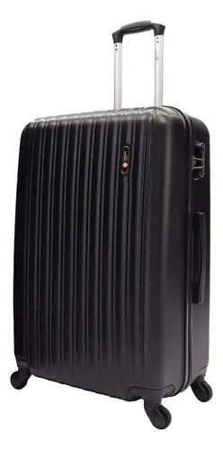 Mala de viagem 23kg média Londres Swiss Move Preto
