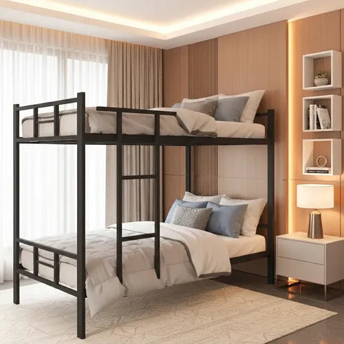 Cama Solteiro Beliche Aço Ferro Metalon Reforçado 150kg
