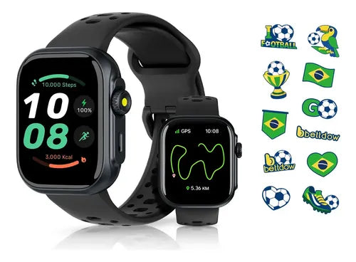 Relógio Smartwatch Bettdow FB041 GPS Alexa 5M/IP68 À Prova D'Água