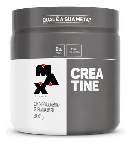Creatina 300g Monohidratada Max Titanium
