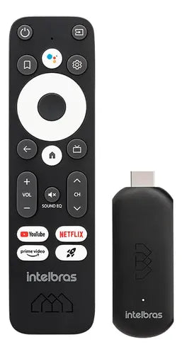 Smart Tv Stick Full Hd Intelbras Preto Padrão