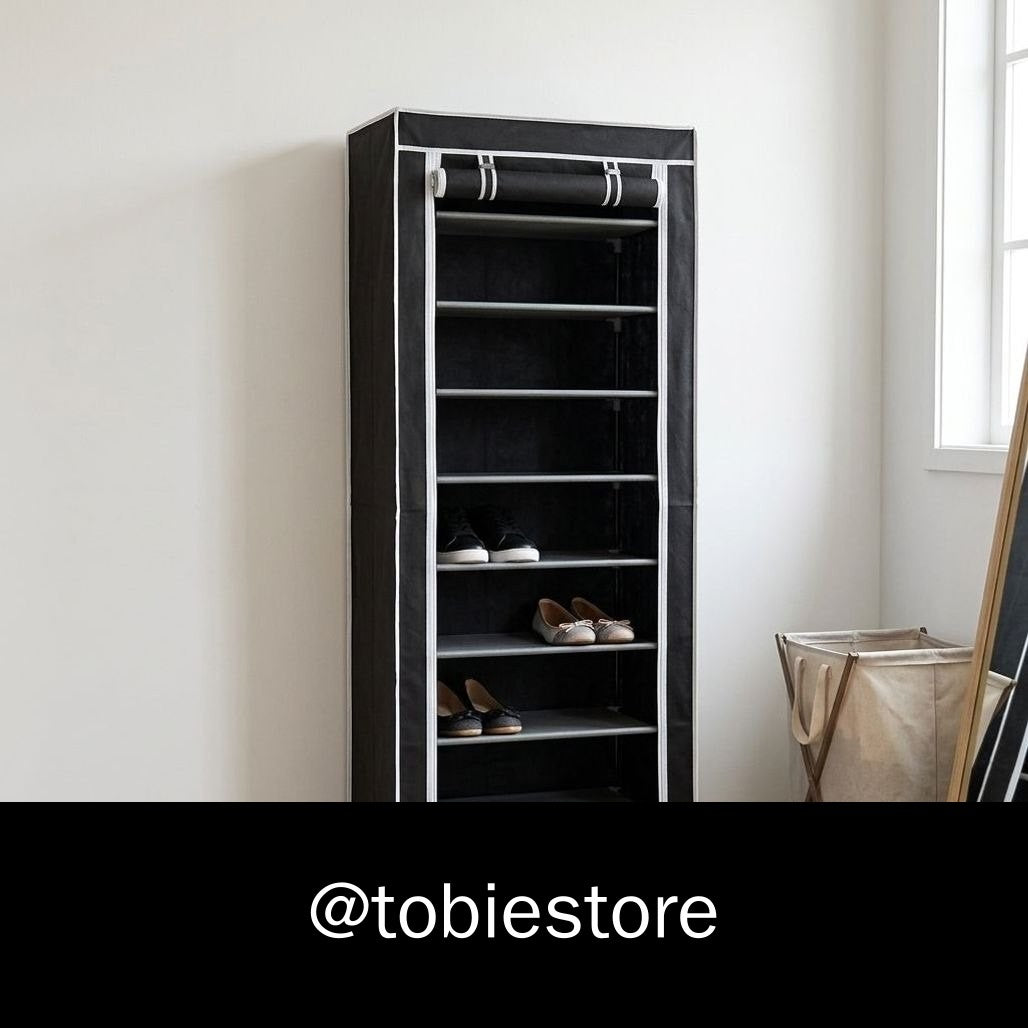 Sapateira Organizadora 9 Prateleiras Black