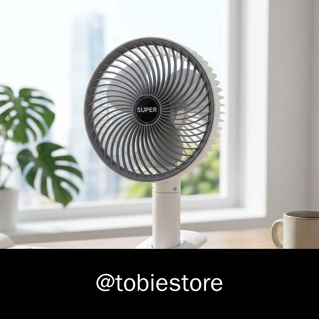 Ventilador Portátil USB Recarregável