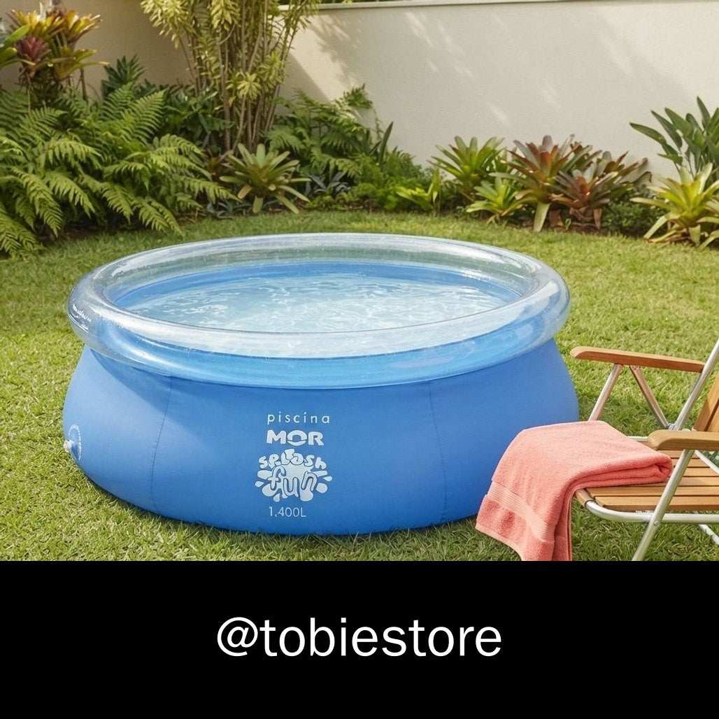 Mor Piscina Inflável Fun 1400L