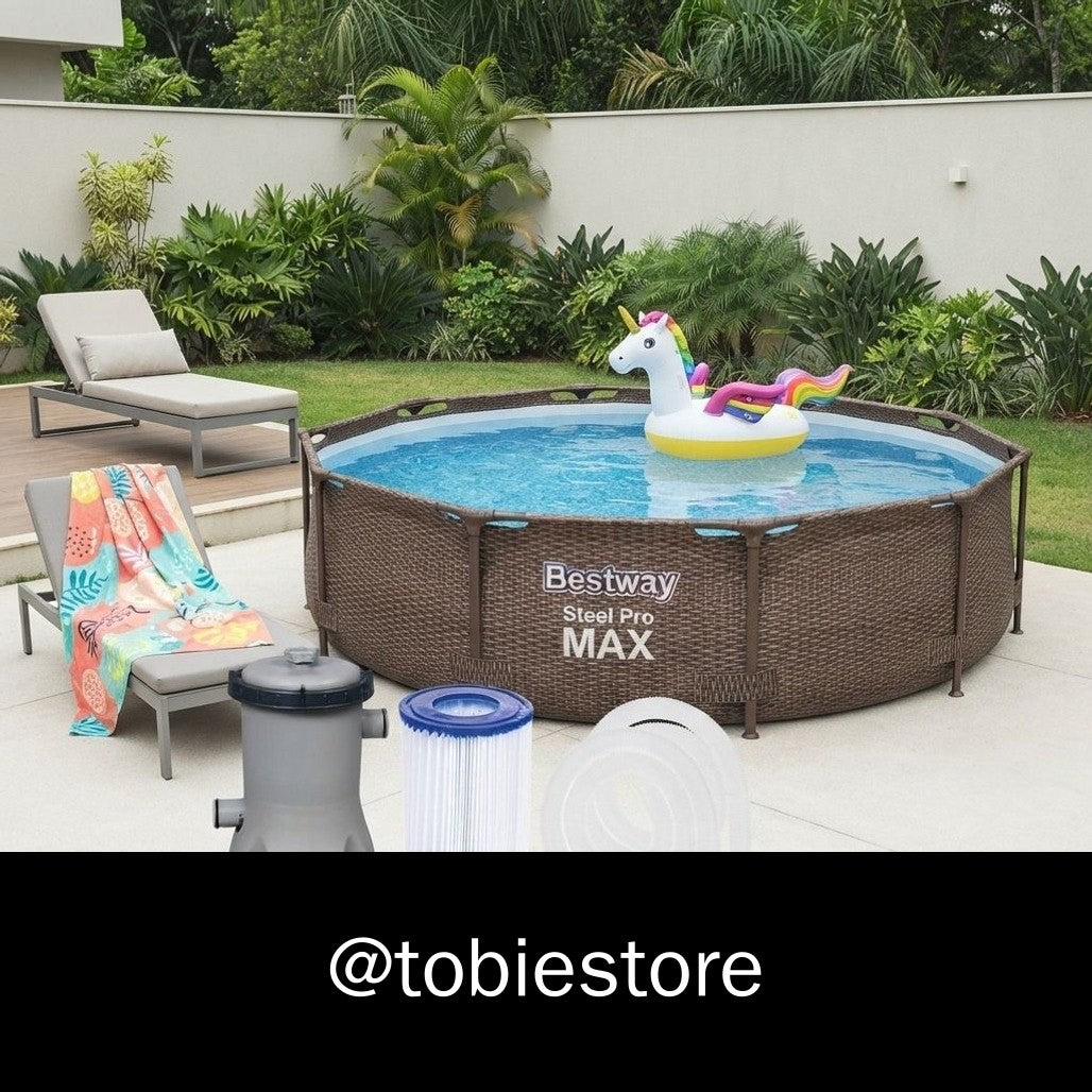 Bestway Piscina Estrutural Deluxe com Filtro