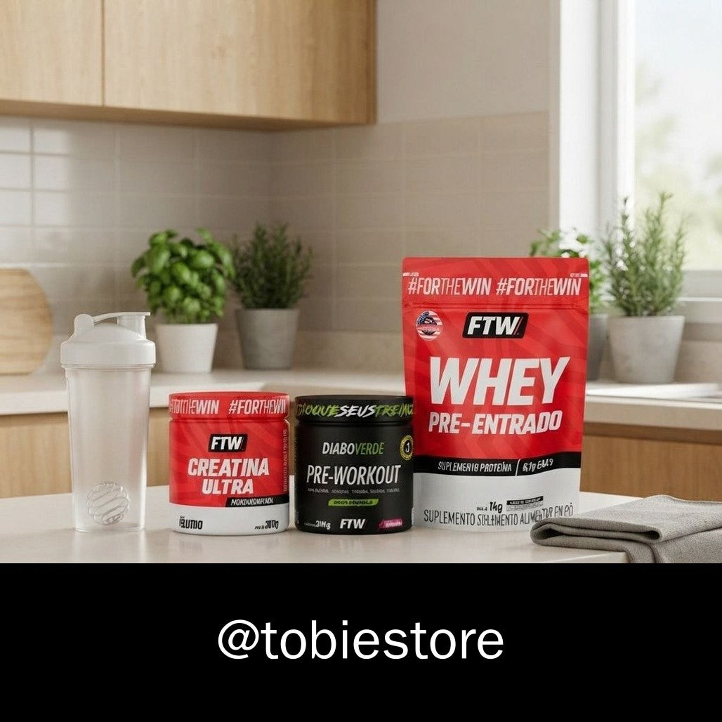 Kit Suplementos FTW Whey Creatina