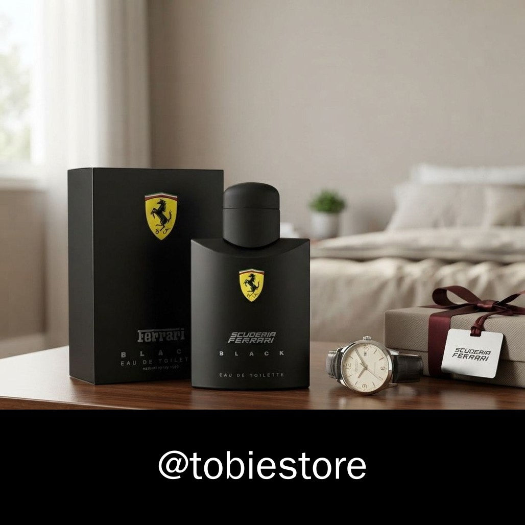 Perfume Ferrari Scuderia Black Masculino