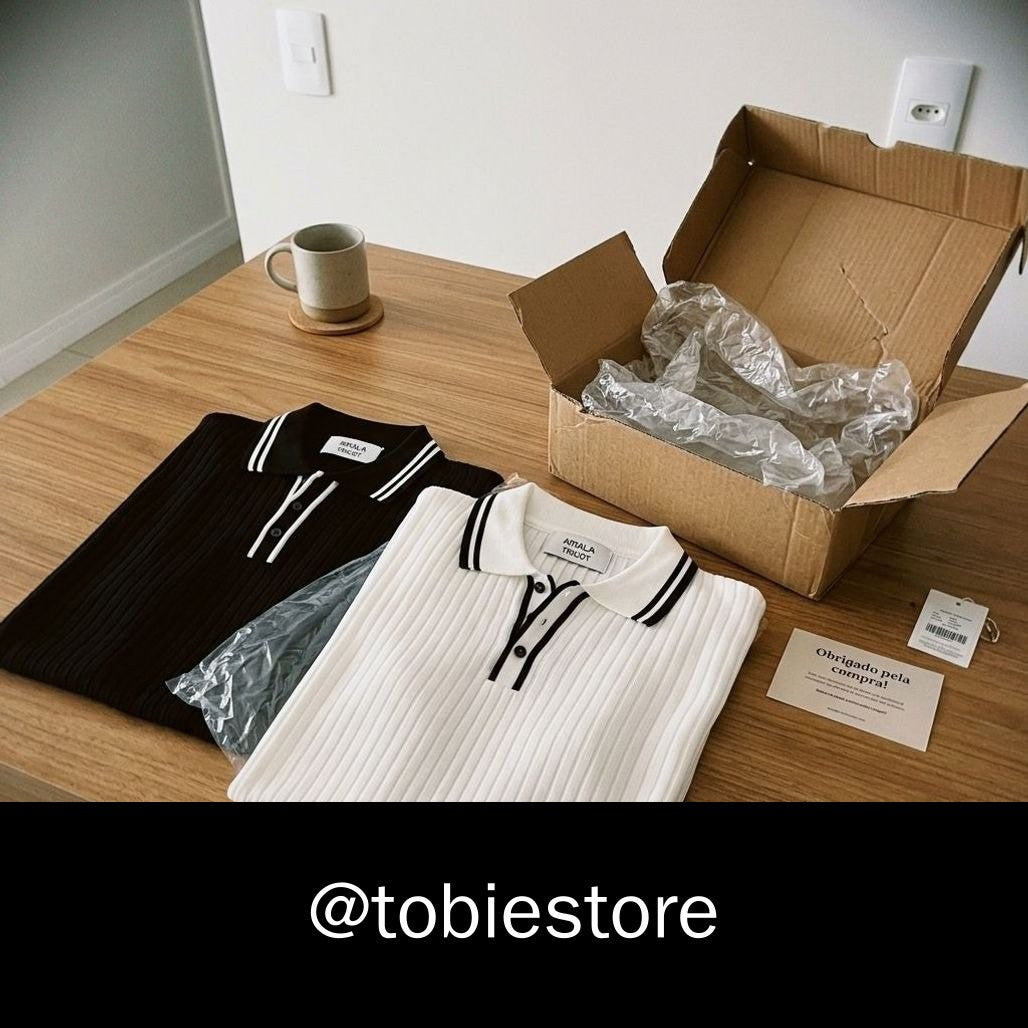 Kit 2 Camisas Polo Tricot