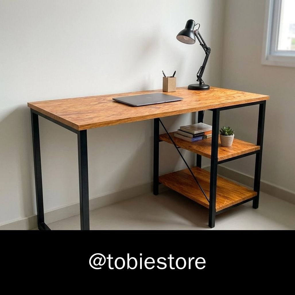 Mesa Escrivaninha Home Office Industrial