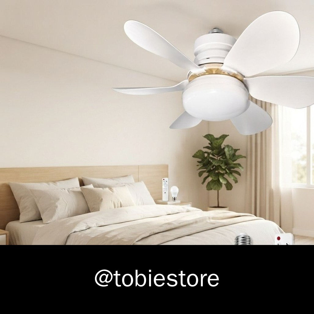 Ventilador de Teto Silencioso LED