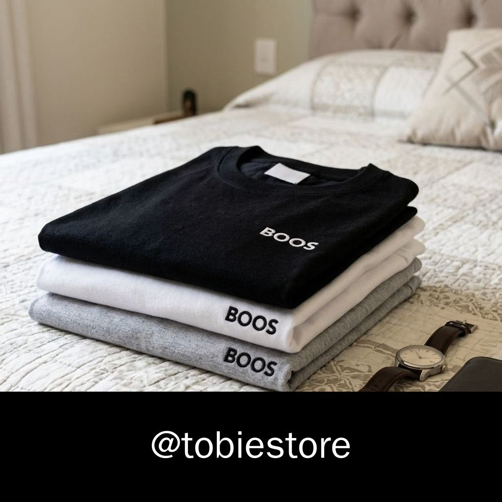 Kit 3 Camisetas Masculinas Bos Básico