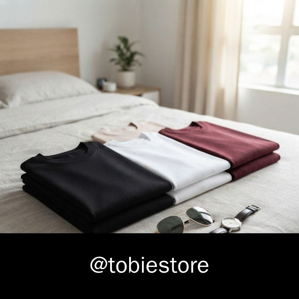 Kit 4 Camisetas Oversized Masculinas