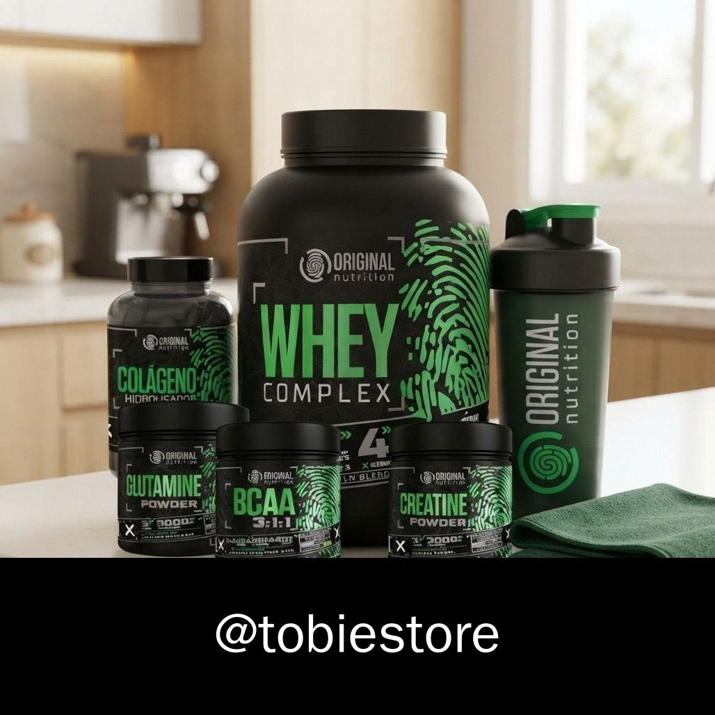 Kit Whey Complex com Suplementos