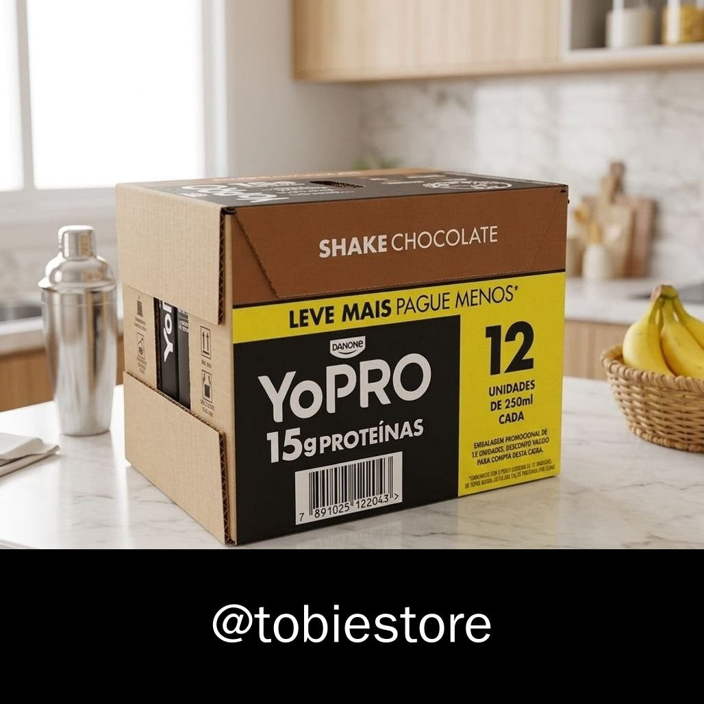 YoPRO Bebida Proteica Chocolate 12 Unidades