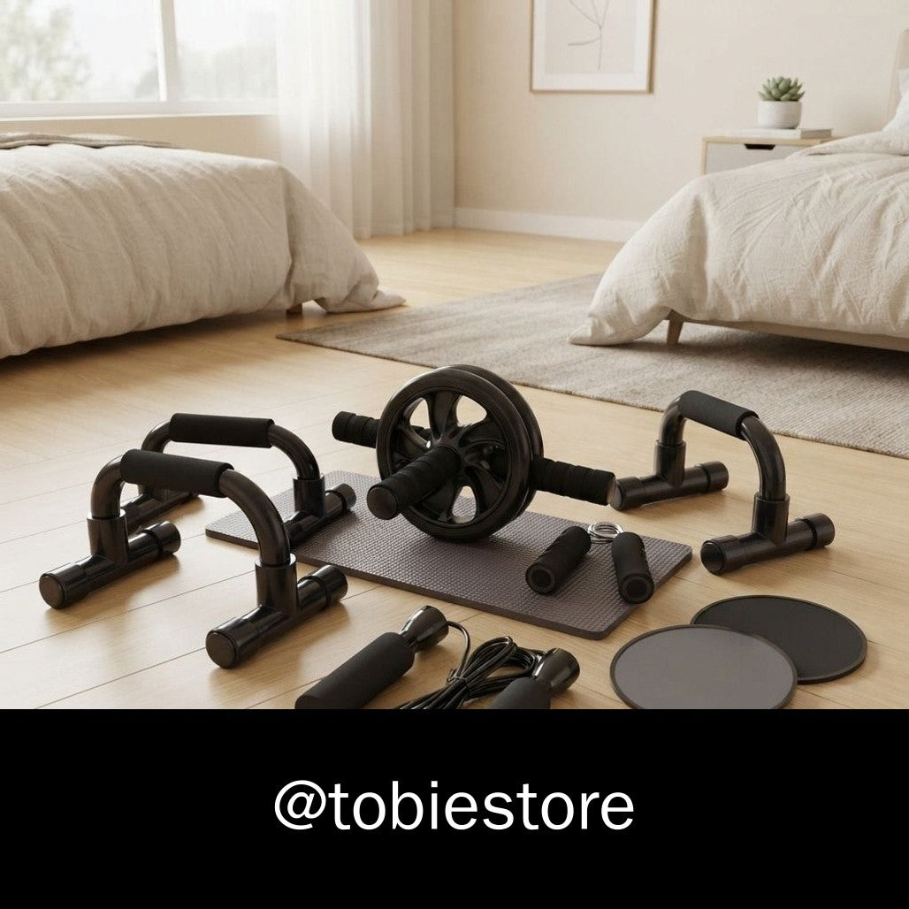 Kit Fitness Treino em Casa 6em1