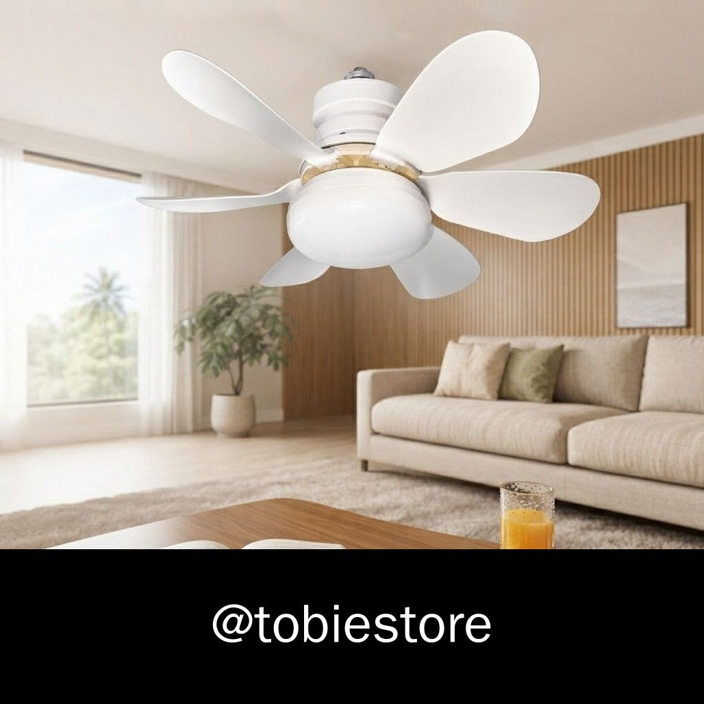 Ventilador de Teto Silencioso LED