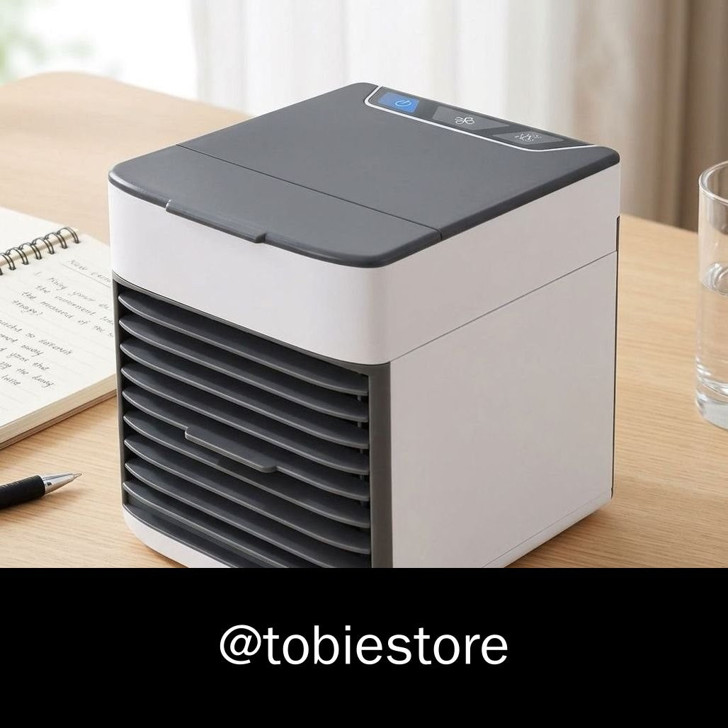 Mini Climatizador e Umidificador Portátil