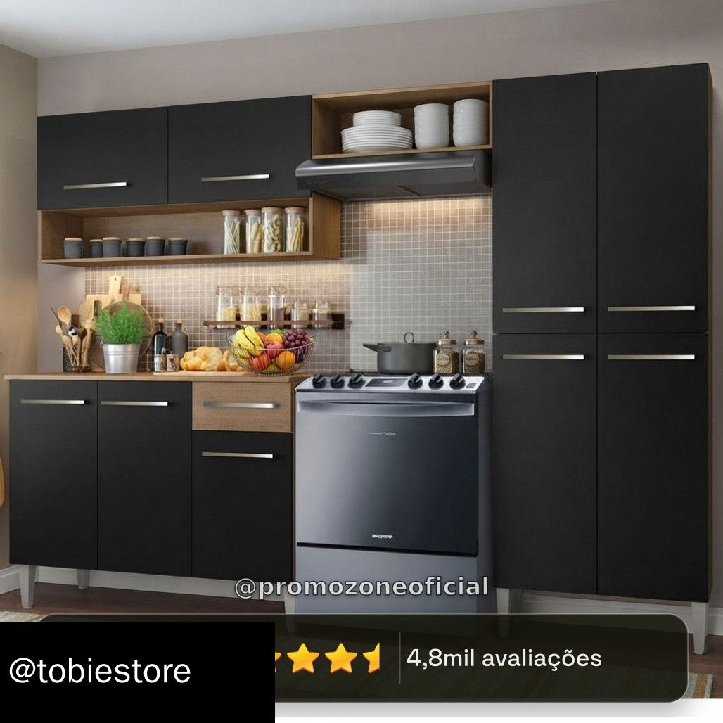 Cozinha Completa Madesa Emilly