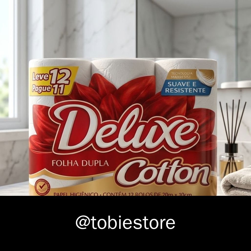 Deluxe Cotton Folha Dupla 12 Rolos